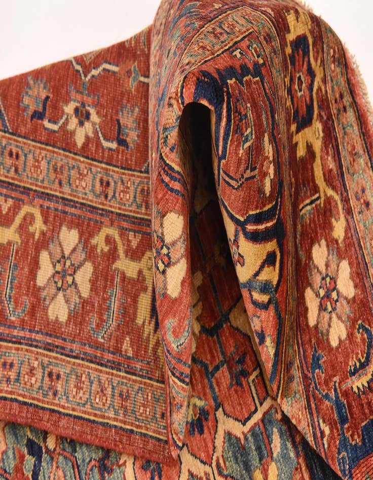 Detail image of  4' 11 x 5' 11  Hand Knotted Ariana Ziegler Rug