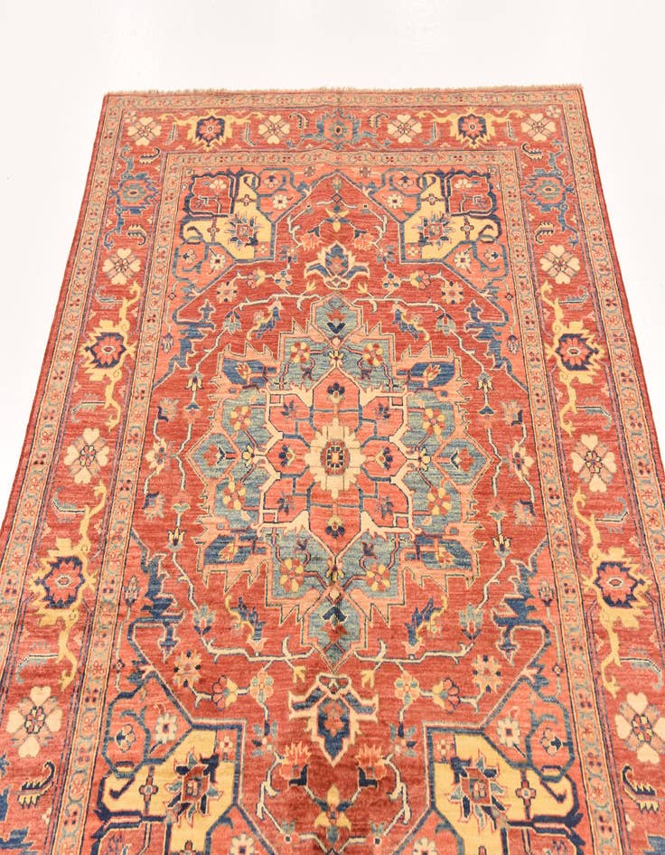 Detail image of  4' 11 x 5' 11  Hand Knotted Ariana Ziegler Rug