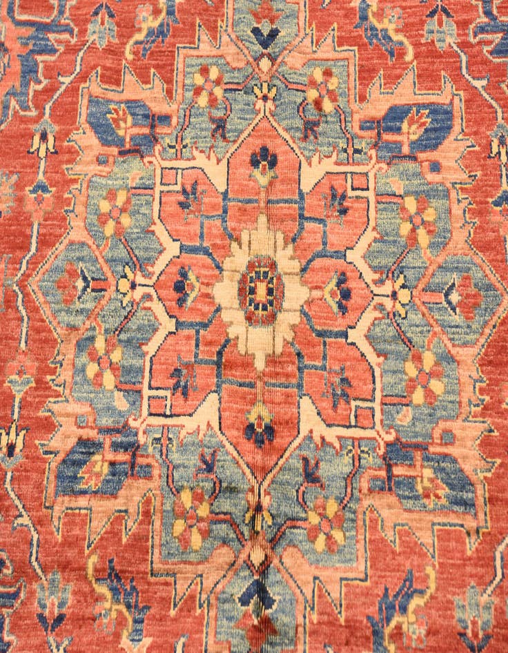 Detail image of  4' 11 x 5' 11  Hand Knotted Ariana Ziegler Rug