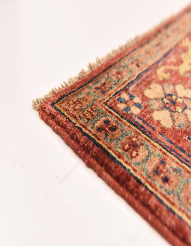 Detail image of  4' 11 x 5' 11  Hand Knotted Ariana Ziegler Rug