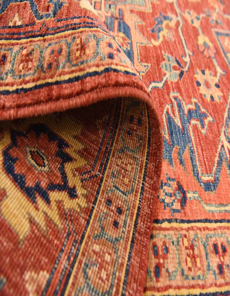 Detail image of  4' 11 x 5' 11  Hand Knotted Ariana Ziegler Rug