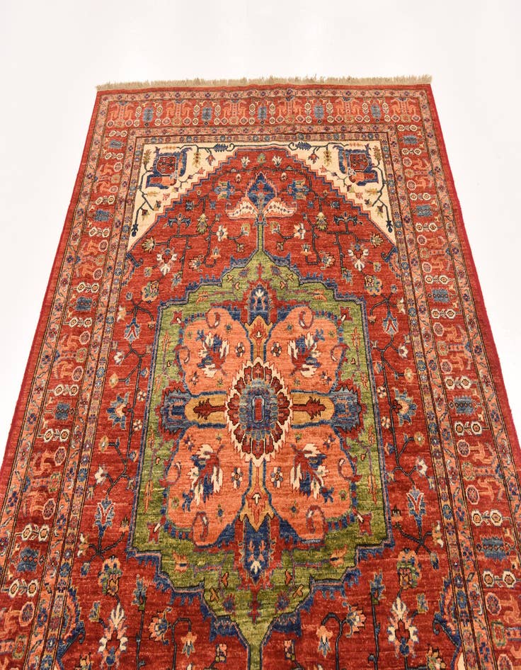 Detail image of  5' 10 x 8'  Hand Knotted Ariana Ziegler Rug