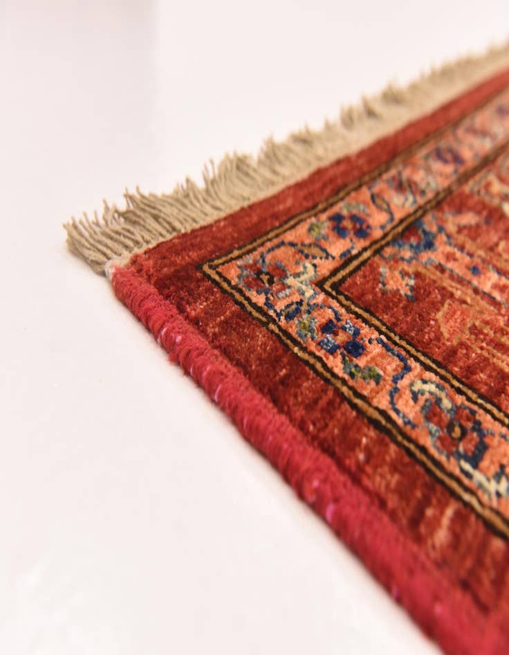 Detail image of  5' 10 x 8'  Hand Knotted Ariana Ziegler Rug