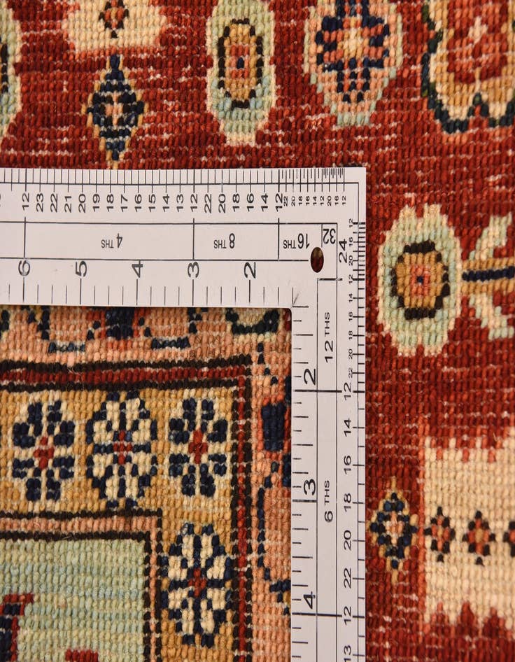 Detail image of  6' 1 x 8' 1  Hand Knotted Ariana Ziegler Rug
