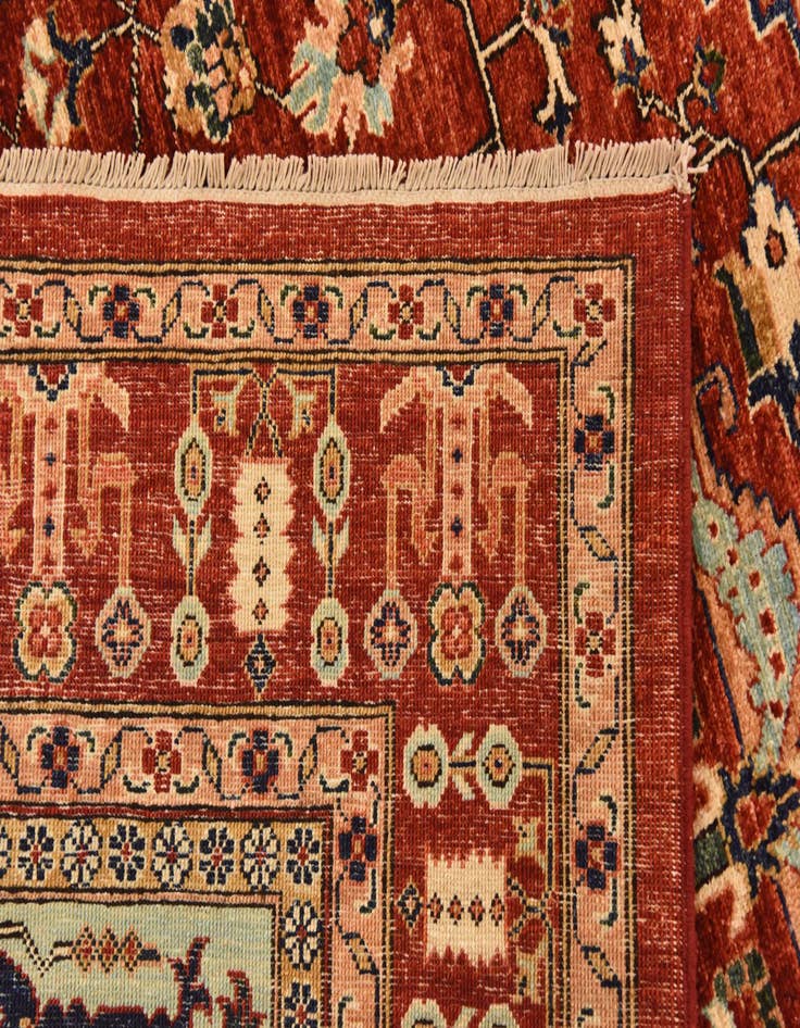 Detail image of  6' 1 x 8' 1  Hand Knotted Ariana Ziegler Rug