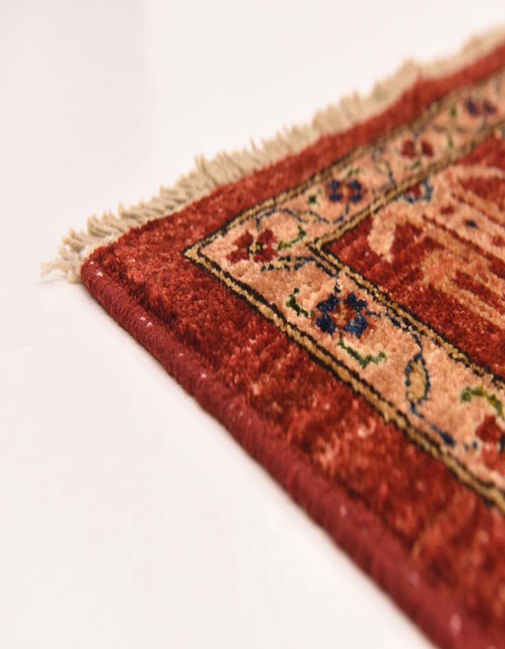 Detail image of  6' 1 x 8' 1  Hand Knotted Ariana Ziegler Rug