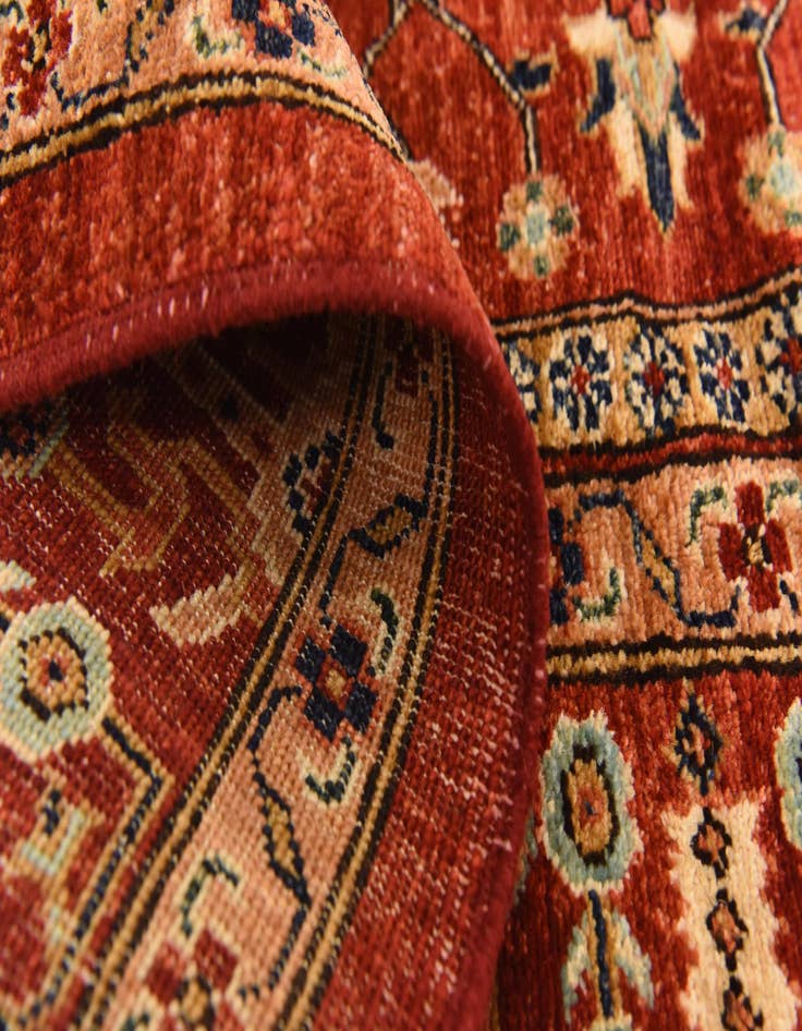 Detail image of  6' 1 x 8' 1  Hand Knotted Ariana Ziegler Rug