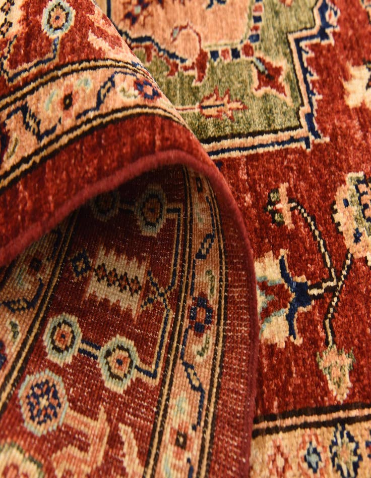 Detail image of  5' x 6' 7  Hand Knotted Ariana Ziegler Rug