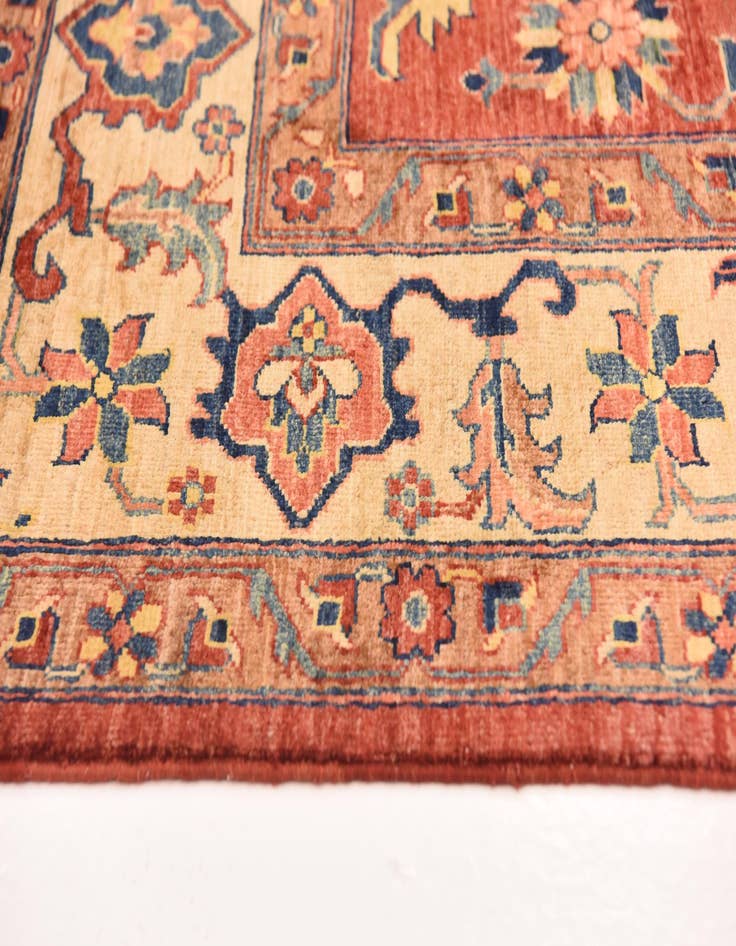 Detail image of  6' 4 x 8'  Hand Knotted Ariana Ziegler Rug