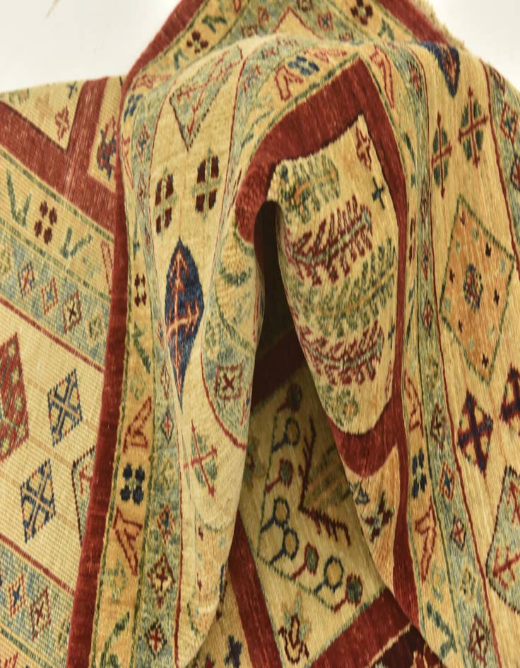 Detail image of  5' 8 x 7' 10  Hand Knotted Ariana Ziegler Rug