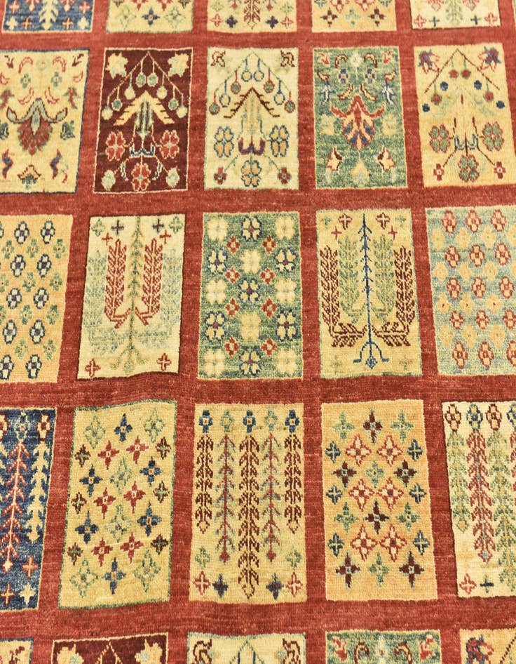 Detail image of  5' 8 x 7' 10  Hand Knotted Ariana Ziegler Rug