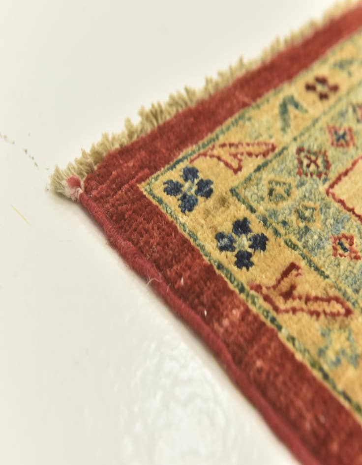 Detail image of  5' 8 x 7' 10  Hand Knotted Ariana Ziegler Rug