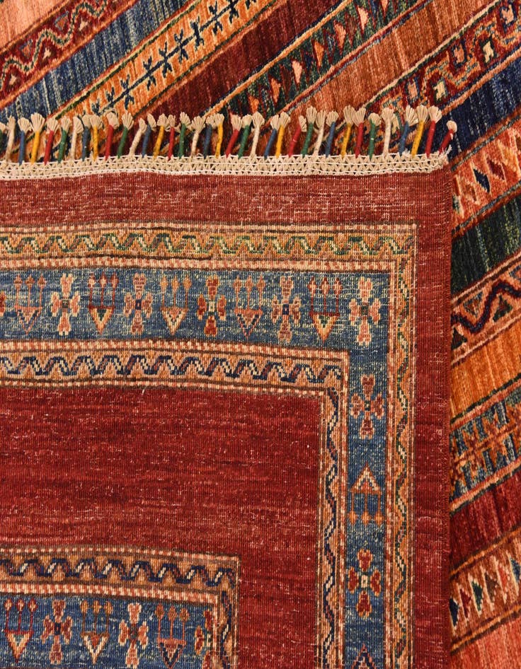 Detail image of  6' 10 x 9' 9  Hand Knotted Ariana Ziegler Rug