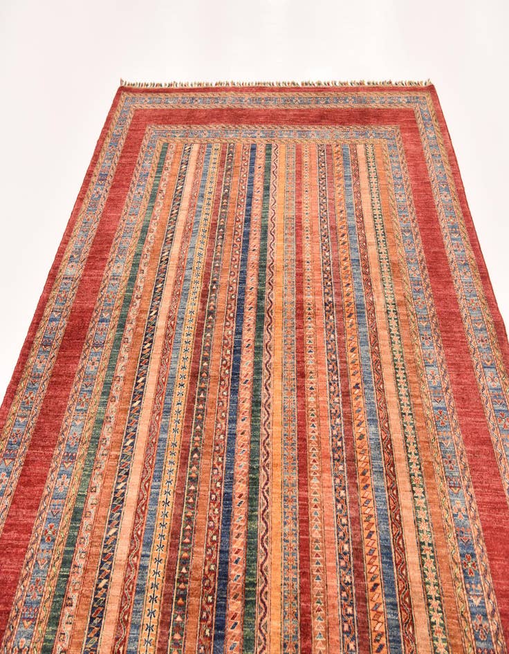 Detail image of  6' 10 x 9' 9  Hand Knotted Ariana Ziegler Rug