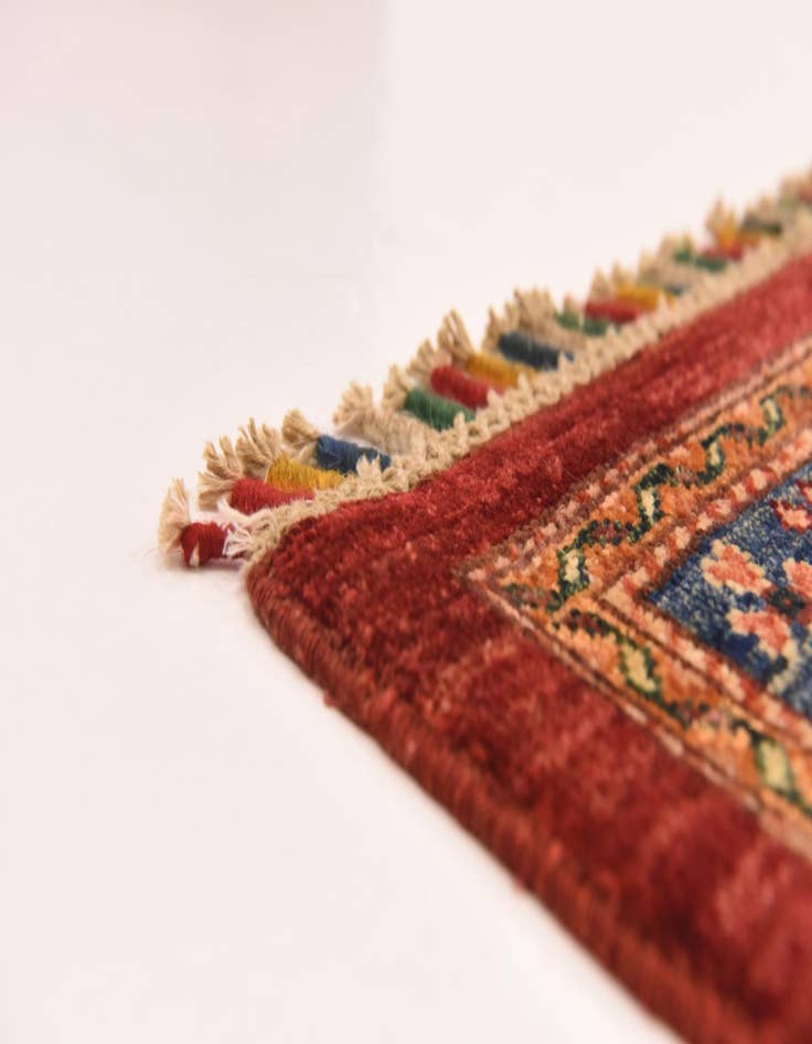 Detail image of  6' 10 x 9' 9  Hand Knotted Ariana Ziegler Rug