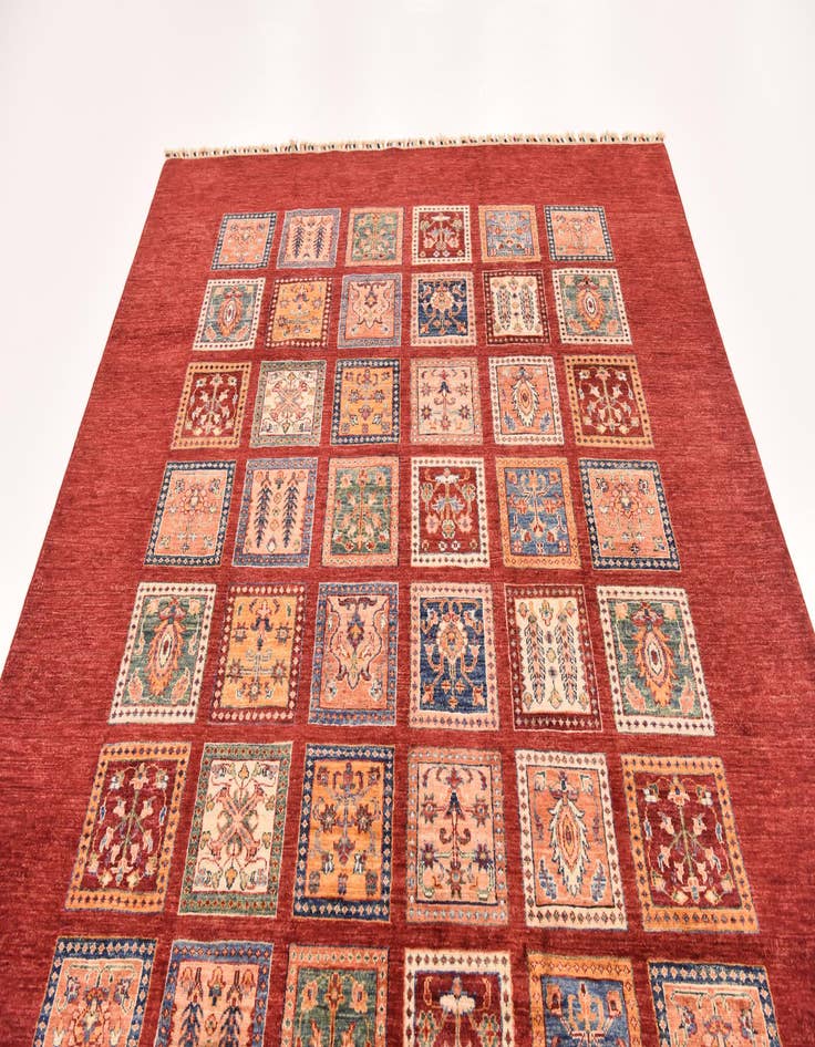 Detail image of  6' 10 x 10' 1  Hand Knotted Ariana Ziegler Rug