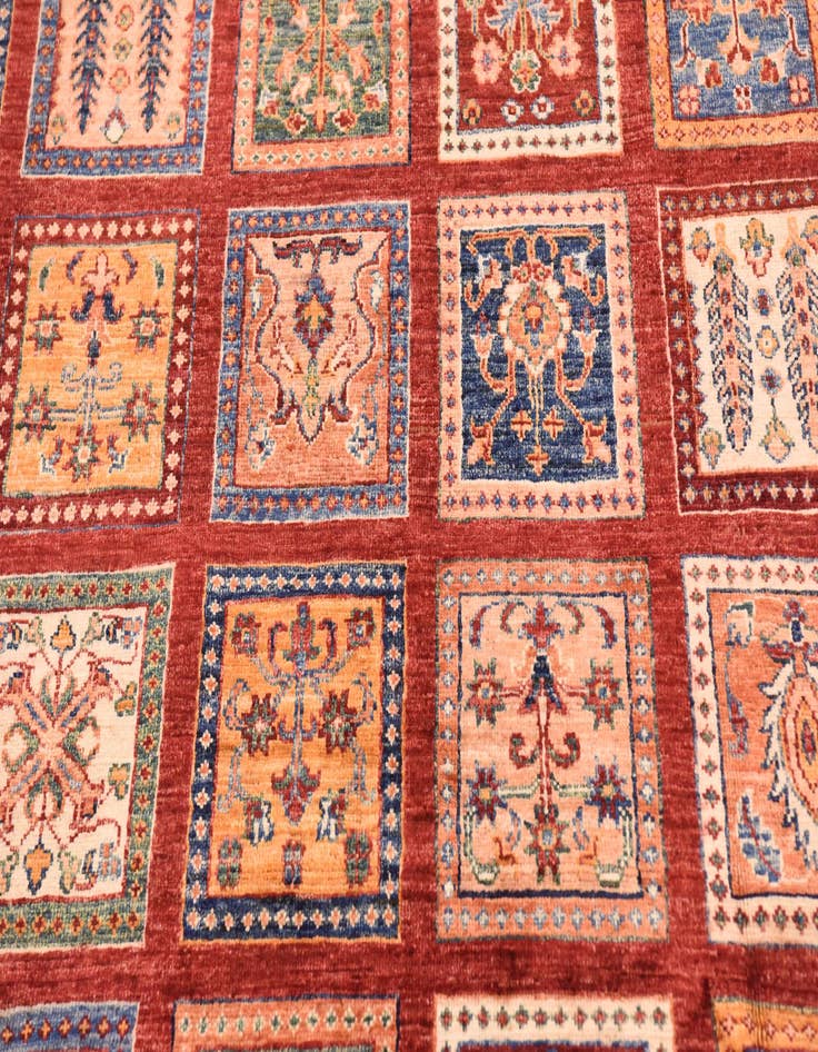 Detail image of  6' 10 x 10' 1  Hand Knotted Ariana Ziegler Rug