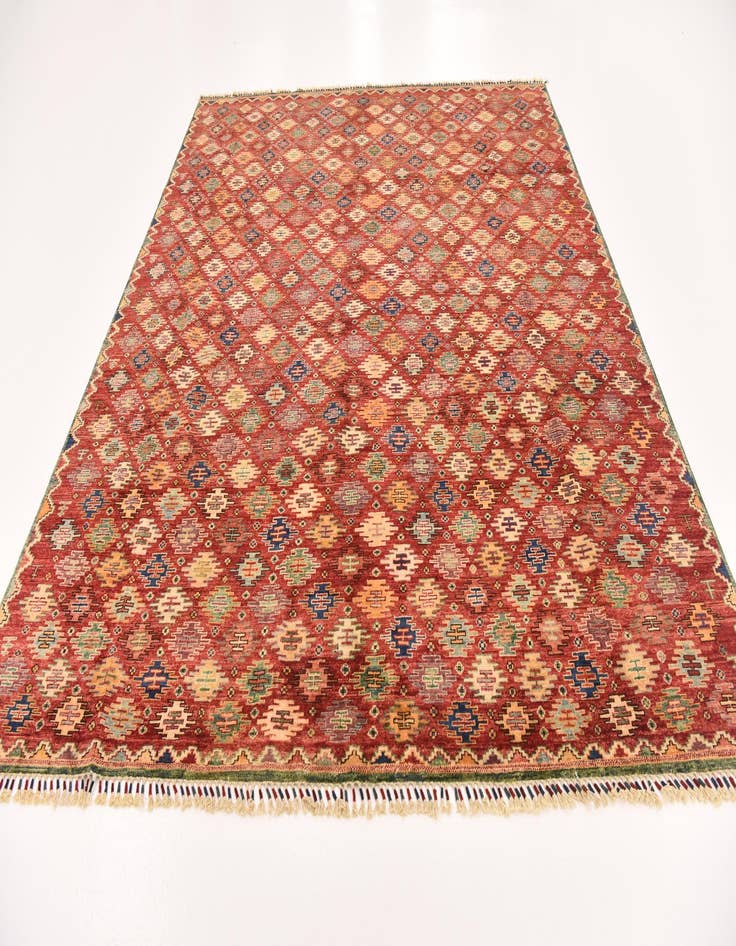 Detail image of  8' 3 x 13'  Hand Knotted Ariana Ziegler Rug