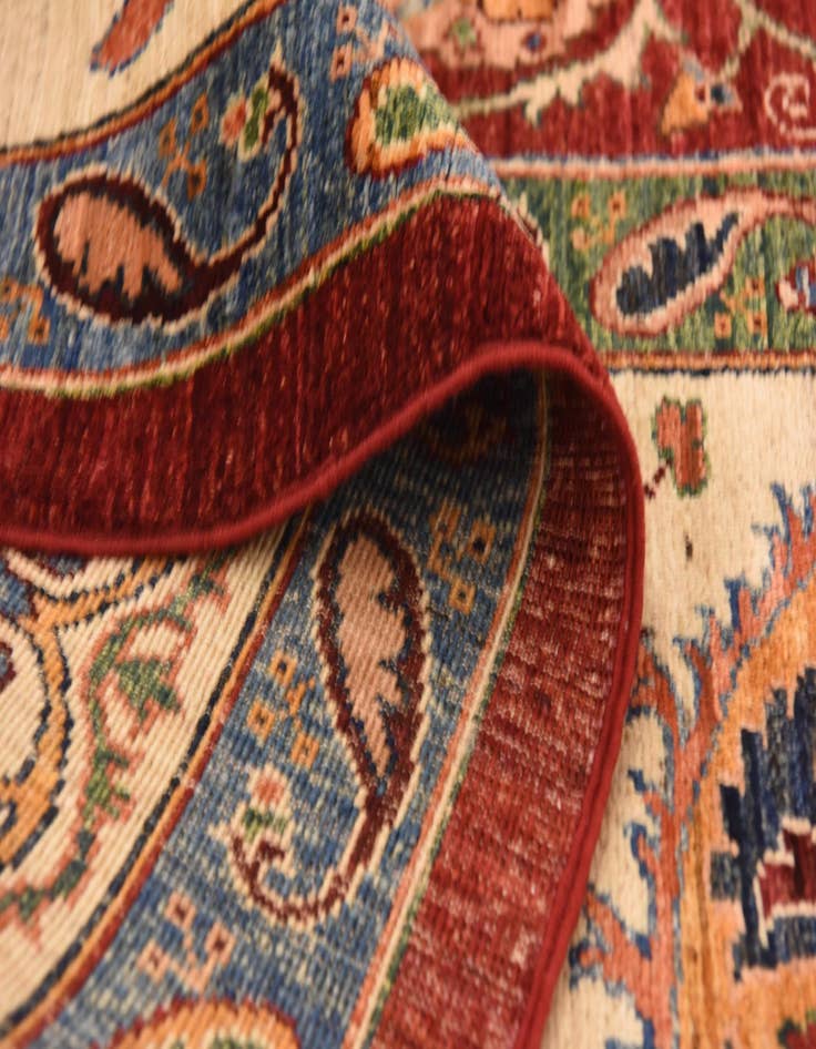 Detail image of  6' 9 x 9' 10  Hand Knotted Ariana Ziegler Rug
