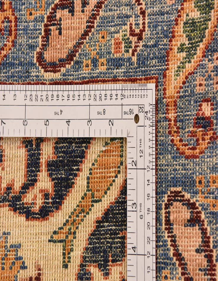 Detail image of  6' 9 x 9' 10  Hand Knotted Ariana Ziegler Rug