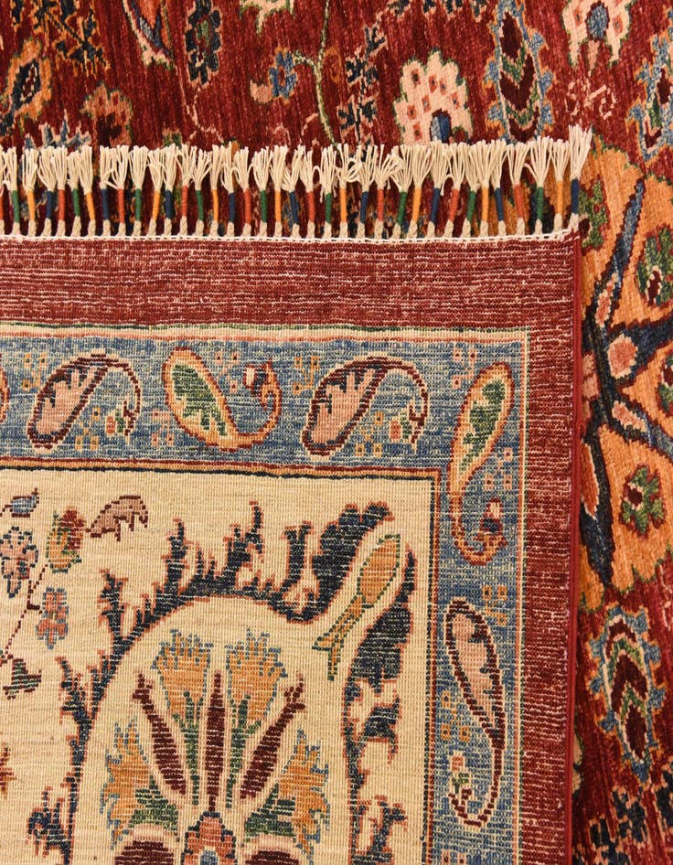 Detail image of  6' 9 x 9' 10  Hand Knotted Ariana Ziegler Rug