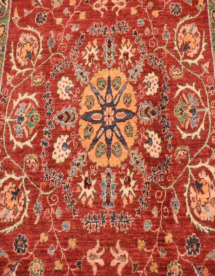 Detail image of  6' 9 x 9' 10  Hand Knotted Ariana Ziegler Rug