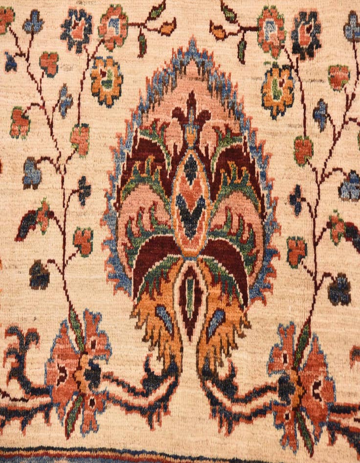 Detail image of  6' 9 x 9' 10  Hand Knotted Ariana Ziegler Rug