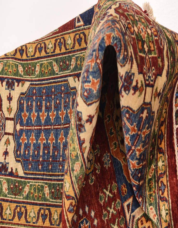 Detail image of  7' x 9' 7  Hand Knotted Ariana Ziegler Rug