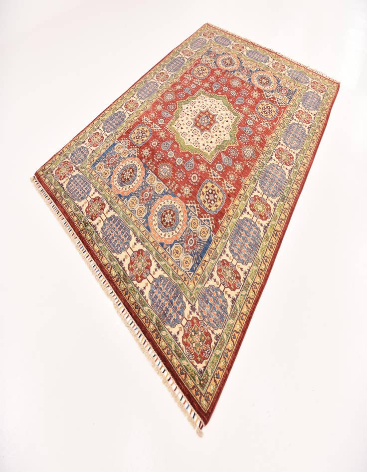 Detail image of  7' x 9' 7  Hand Knotted Ariana Ziegler Rug