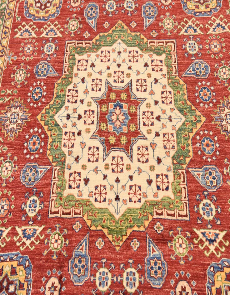 Detail image of  7' x 9' 7  Hand Knotted Ariana Ziegler Rug