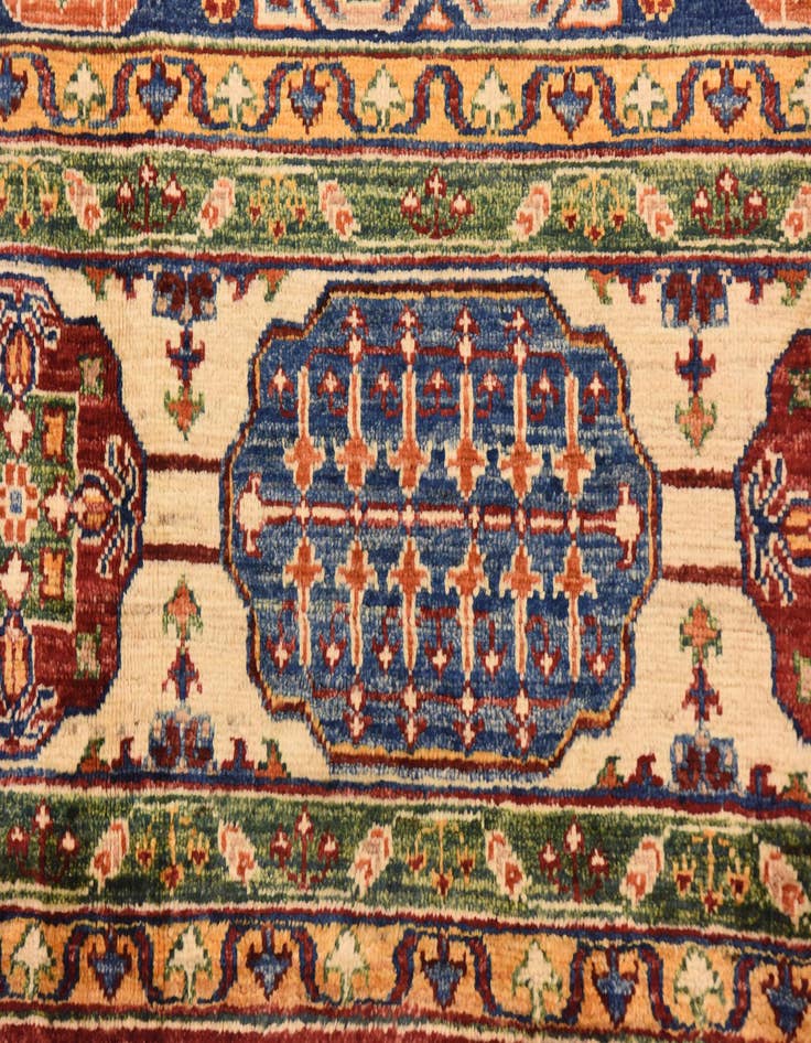 Detail image of  7' x 9' 7  Hand Knotted Ariana Ziegler Rug