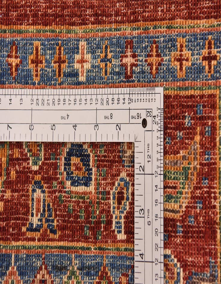 Detail image of  6' 10 x 9' 8  Hand Knotted Ariana Ziegler Rug