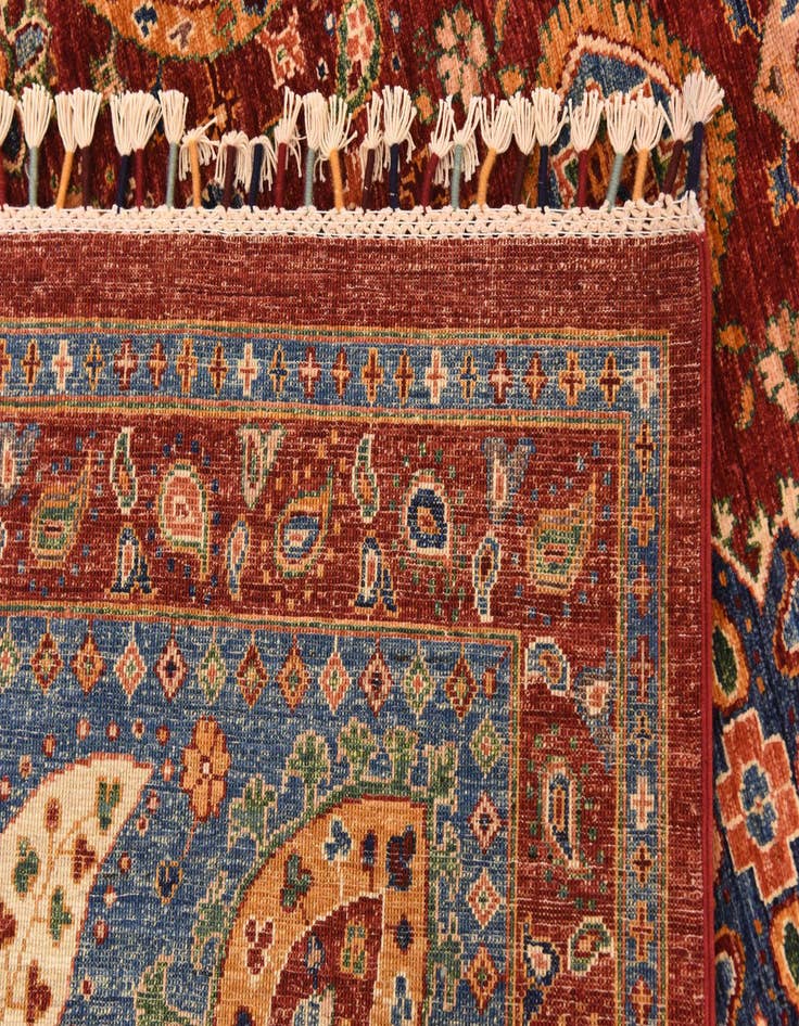 Detail image of  6' 10 x 9' 8  Hand Knotted Ariana Ziegler Rug