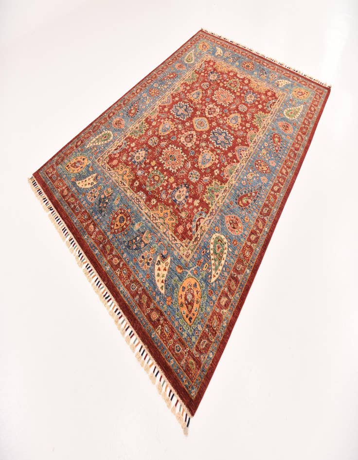 Detail image of  6' 10 x 9' 8  Hand Knotted Ariana Ziegler Rug