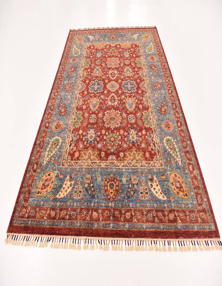 Detail image of  6' 10 x 9' 8  Hand Knotted Ariana Ziegler Rug