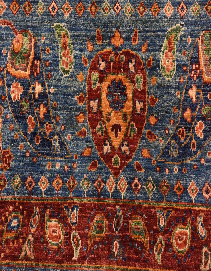 Detail image of  6' 10 x 9' 8  Hand Knotted Ariana Ziegler Rug