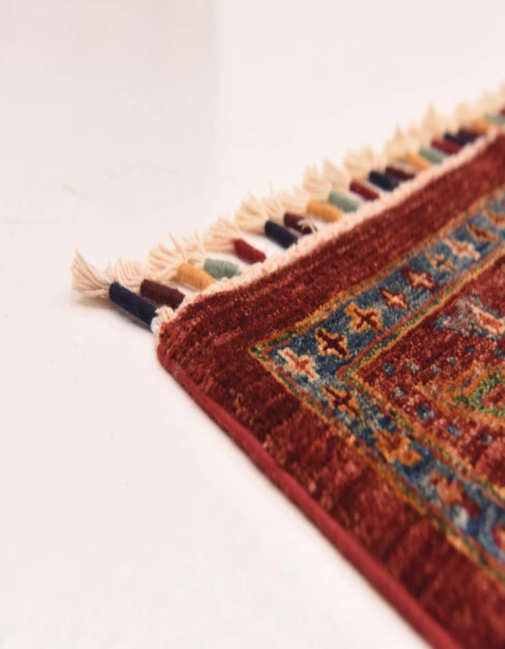 Detail image of  6' 10 x 9' 8  Hand Knotted Ariana Ziegler Rug