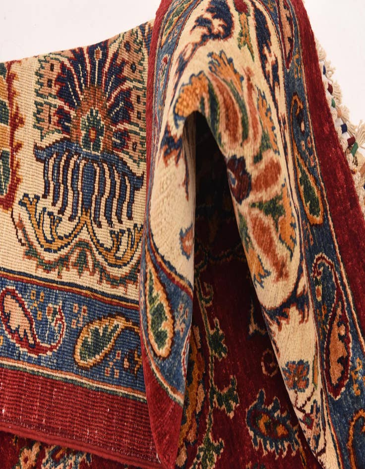 Detail image of  6' 9 x 9' 8  Hand Knotted Ariana Ziegler Rug