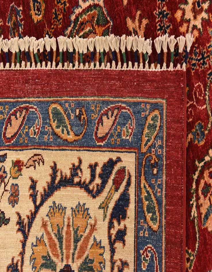 Detail image of  6' 9 x 9' 8  Hand Knotted Ariana Ziegler Rug