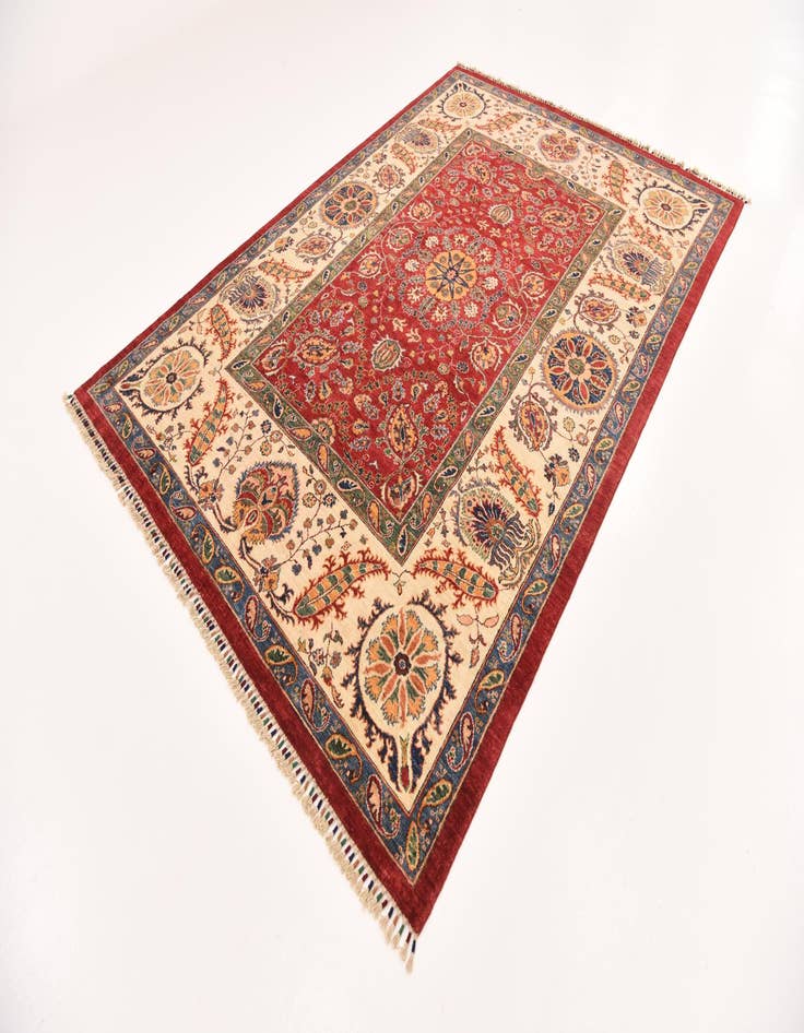 Detail image of  6' 9 x 9' 8  Hand Knotted Ariana Ziegler Rug