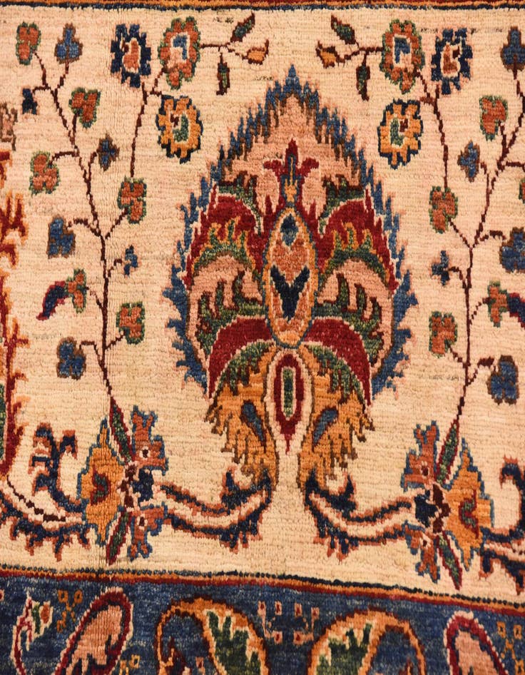 Detail image of  6' 9 x 9' 8  Hand Knotted Ariana Ziegler Rug