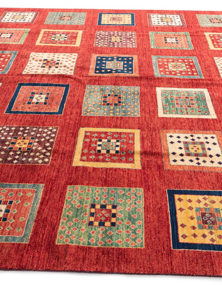 Detail image of  9' 6 x 12' 11  Hand Knotted Ariana Ziegler Oriental Rug