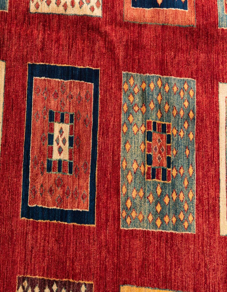 Detail image of  9' 6 x 12' 11  Hand Knotted Ariana Ziegler Oriental Rug