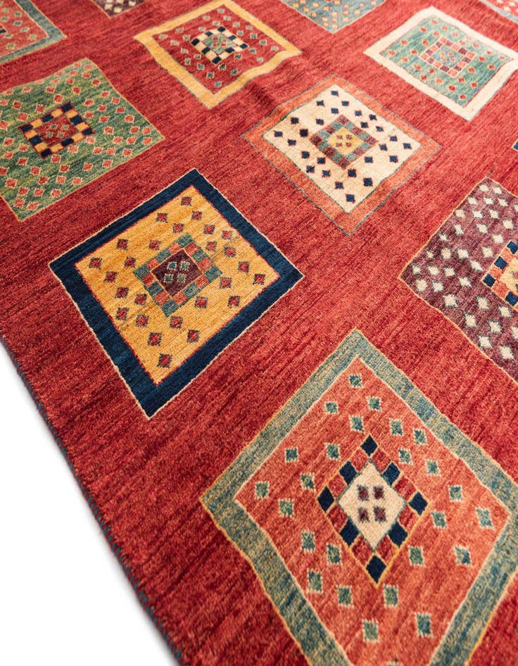 Detail image of  9' 6 x 12' 11  Hand Knotted Ariana Ziegler Oriental Rug