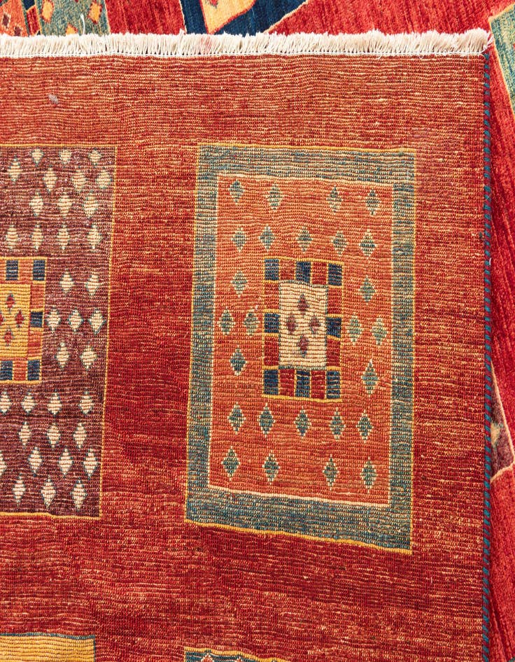 Detail image of  9' 6 x 12' 11  Hand Knotted Ariana Ziegler Oriental Rug