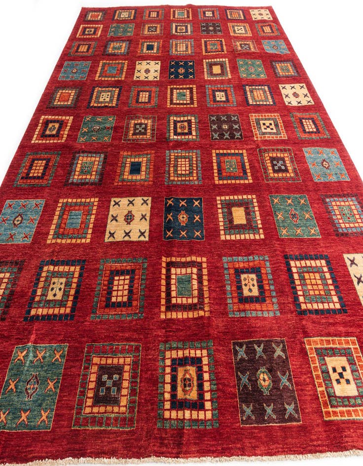 Detail image of  9' 9 x 12' 7  Hand Knotted Ariana Ziegler Oriental Rug