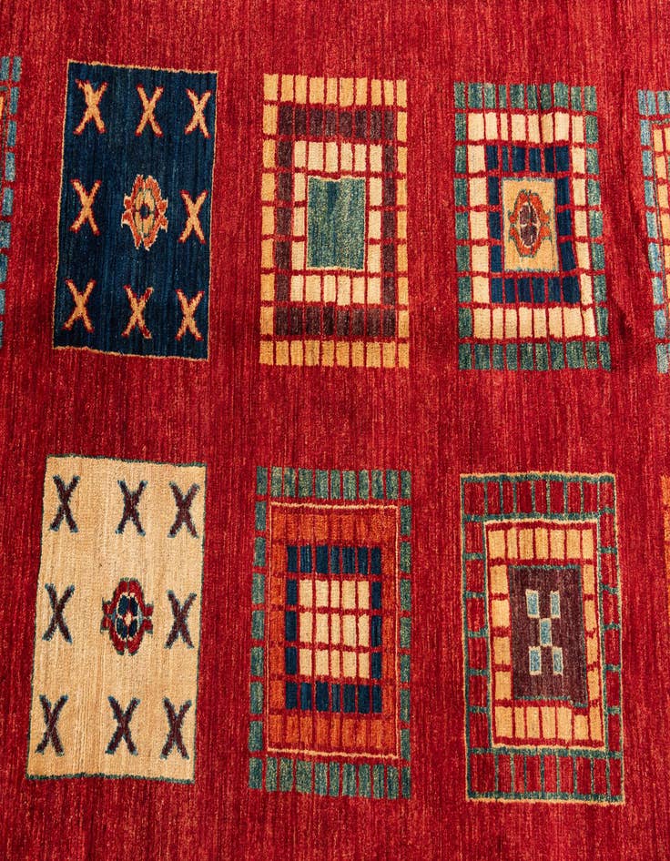 Detail image of  9' 9 x 12' 7  Hand Knotted Ariana Ziegler Oriental Rug