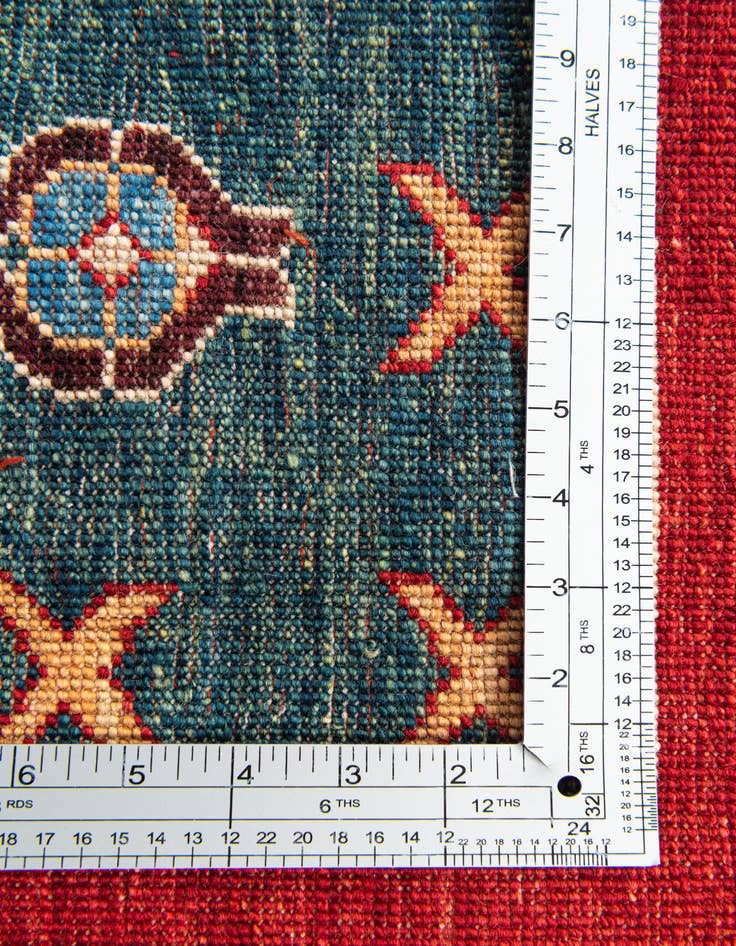 Detail image of  9' 9 x 12' 7  Hand Knotted Ariana Ziegler Oriental Rug