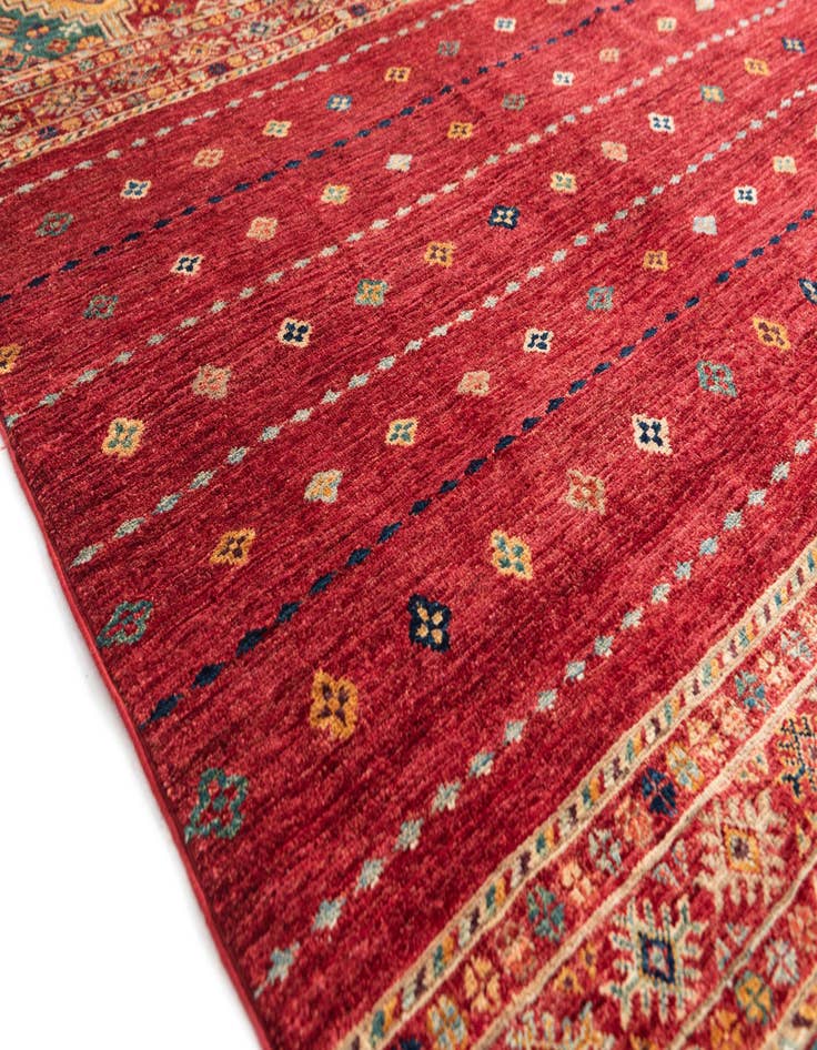 Detail image of  6' 4 x 9' 7  Hand Knotted Ariana Ziegler Oriental Rug