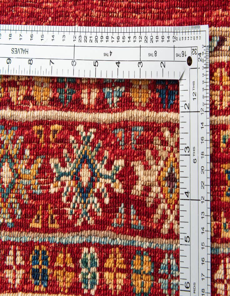 Detail image of  6' 4 x 9' 7  Hand Knotted Ariana Ziegler Oriental Rug